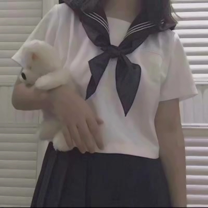 15张高清JK制服女生部位头像 高中生校服女头合集