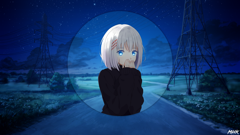 熬夜必存的画中画动漫壁纸合集
