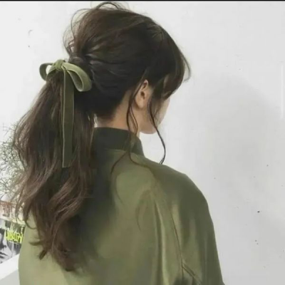 5月专属！女生专用绿色系真人头像8张来啦