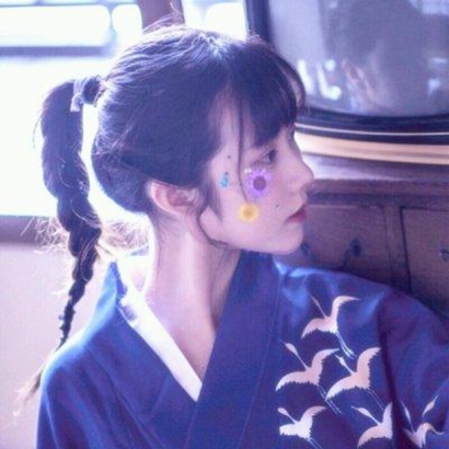 真人穿和服女生头像合集 8张高清图分享