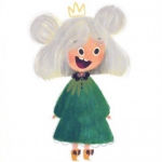 9张超萌可爱卡通女孩头像 高清好看的女生头像合集