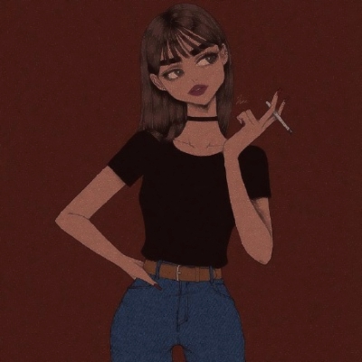 21张高清个性欧美风女生动漫头像 直接保存就能用