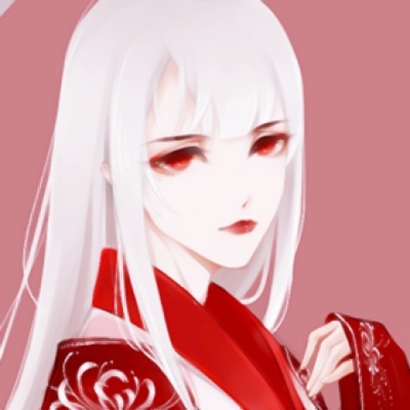 13张暗黑系带血动漫女生头像 冷酷吓人风格