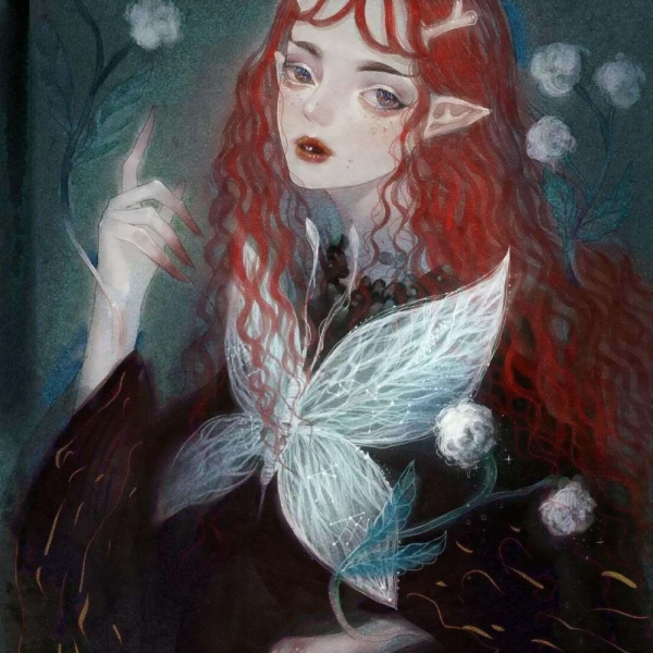 暗黑系诡异动漫女生头像！20张超清氛围感女头分享