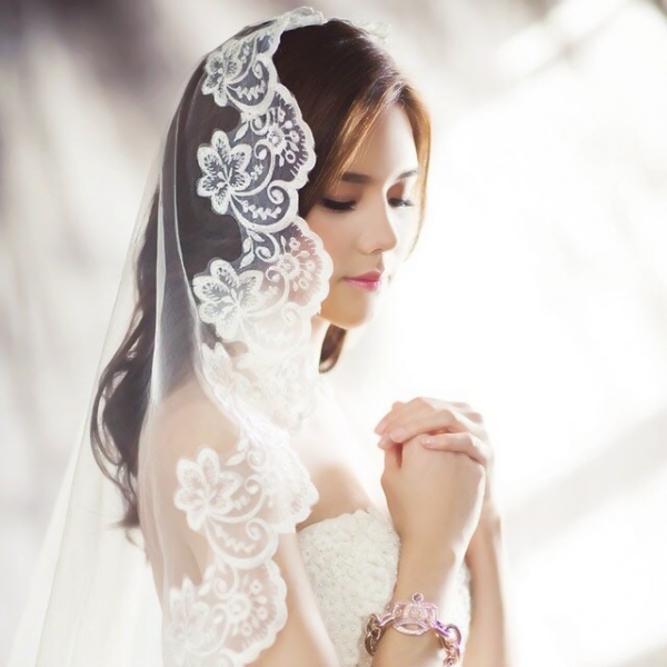 26张超美梦幻白纱新娘头像 女生头像合集来了