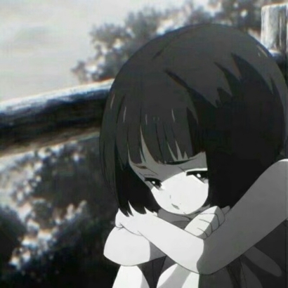19张高清丧系二次元女生头像 emo氛围感拉满