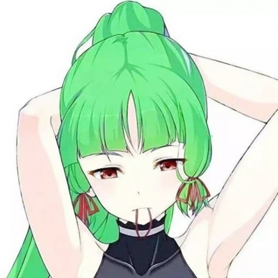 8张超治愈！女生专属可爱绿色系动漫头像合集