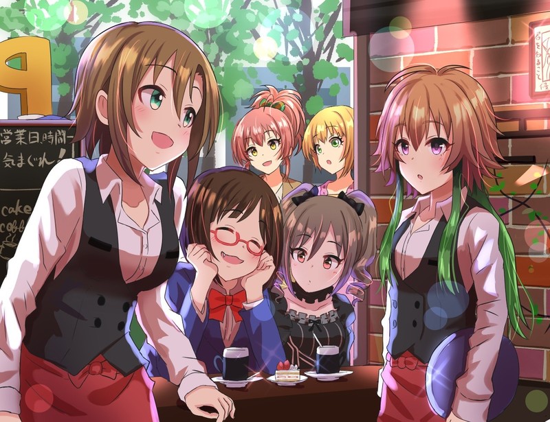 动漫少女高清壁纸合集：二宫飞鸟、多田李衣菜、前川未来、神崎兰子