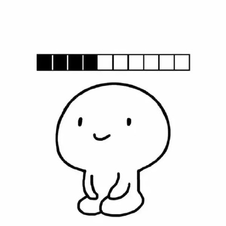 端坐小人表情包来啦！你的小祖宗已经在等你，耐心只剩1%了