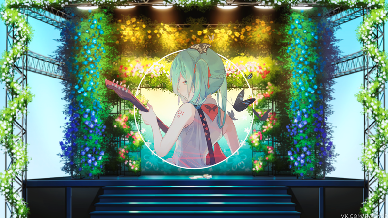 快看！画中画初音未来壁纸 颜值拉满