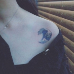 女生纹身部位头像合集 30张高清好看的女生部位纹身头像