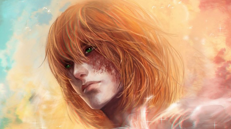 《死亡笔记同人插画合集 绿眼角色与幻想风二次元壁纸》