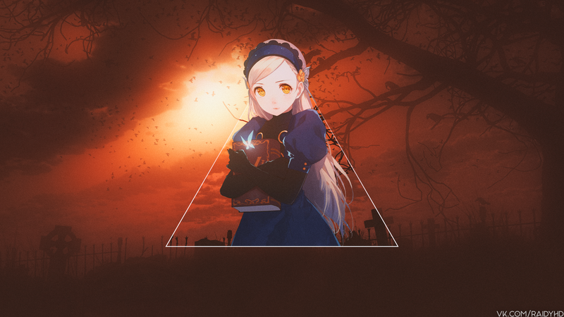 《P5P3P4女神异闻录系列 画中画动漫少女高清壁纸合集》