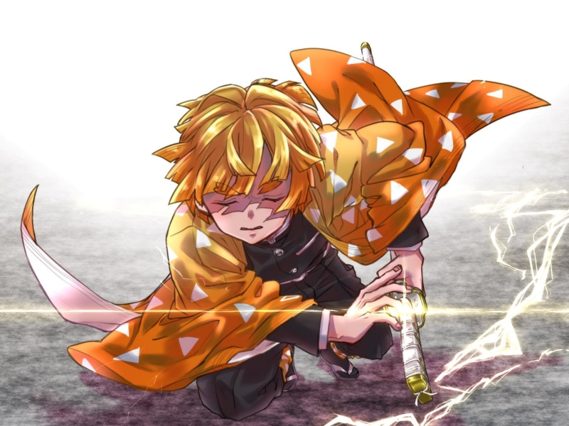 鬼灭之刃壁纸合集 我妻善逸等角色高清图