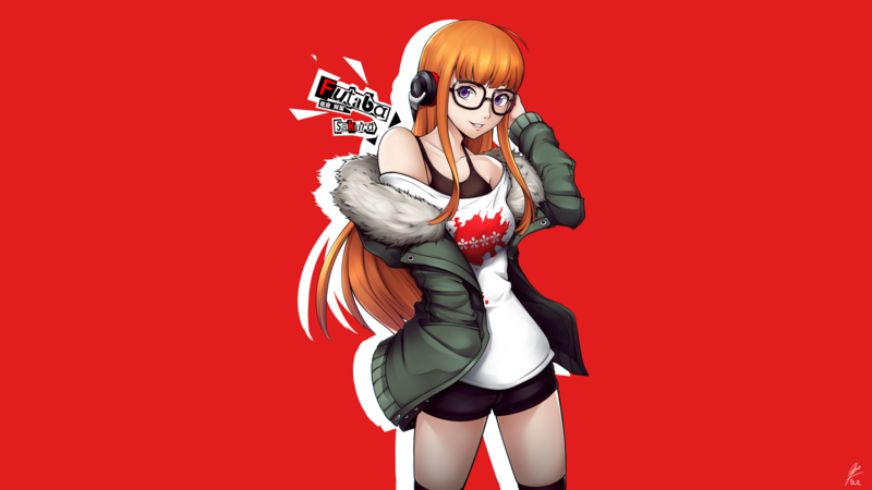 P5同人绝美壁纸合集，双女主+原创角色戳中喜好！