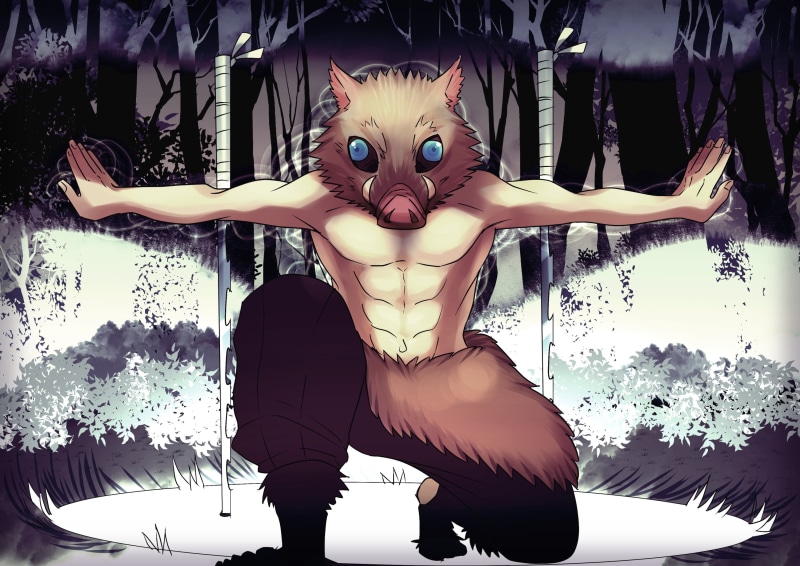 孙悟空 炼狱杏寿郎 鬼灭之刃 我妻善逸 高清手机壁纸