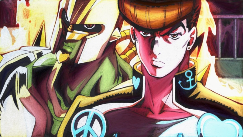 《JOJO的奇妙冒险》疯狂钻石壁纸！超清1080P东方仗助款