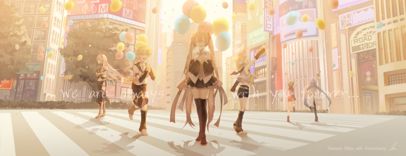Vocaloid角色同人壁纸合集