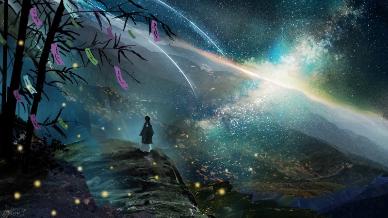 绝美动漫银河星空壁纸合集