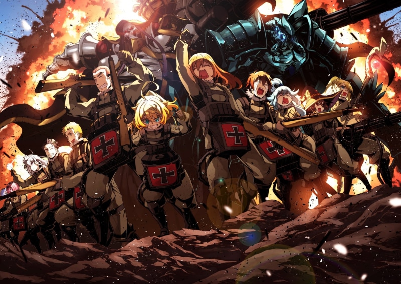 跨次元动画壁纸合集：谭雅与异世界伙伴们