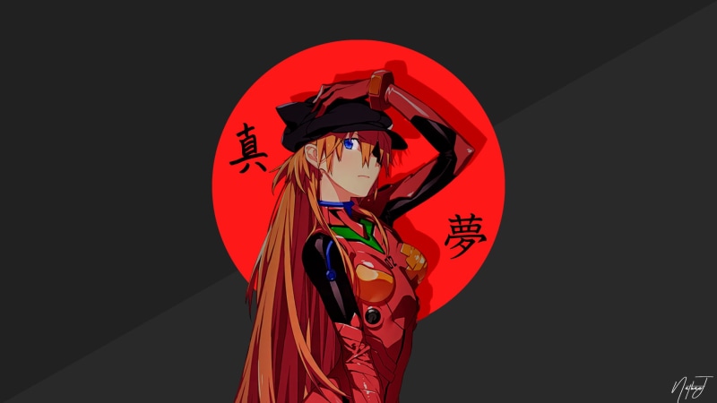 明日香红系EVA壁纸合集 1080P高清