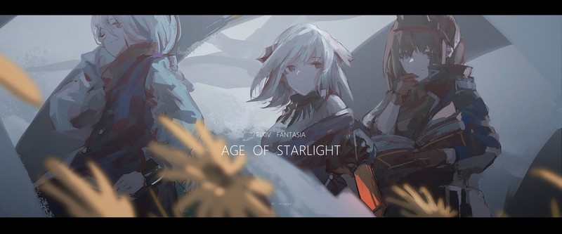 Alcxome绘制的二次元少女数位肖像壁纸合集