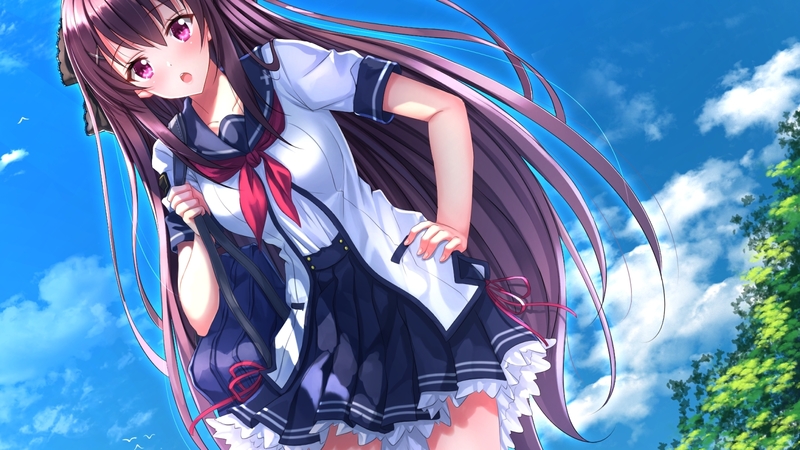 狼系少女动漫壁纸合集