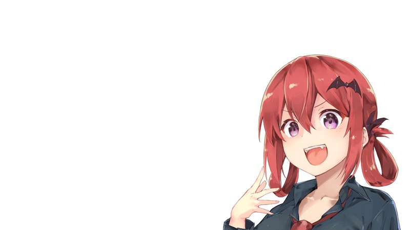 《珈百璃的堕落》红发紫眸恶魔少女壁纸合集