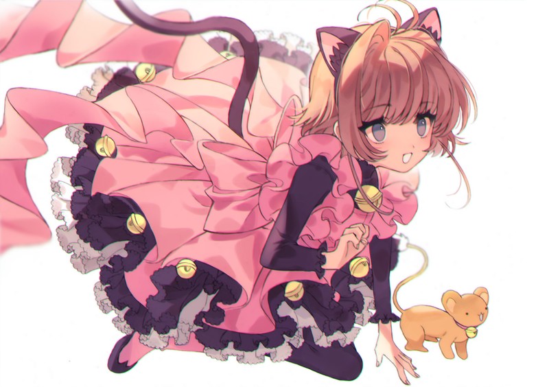《魔卡少女樱高清同人壁纸合集 2D手绘少女头像》
