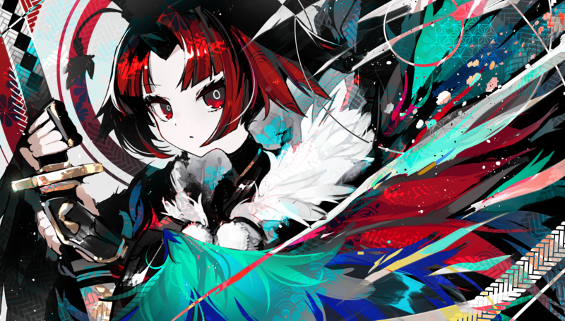 这款超绝的二次元少女手绘壁纸合集