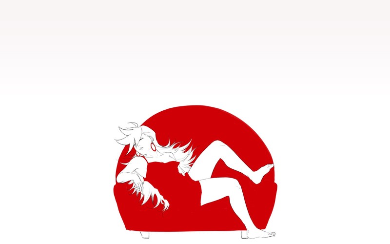 吊带袜天使 金发少女壁纸