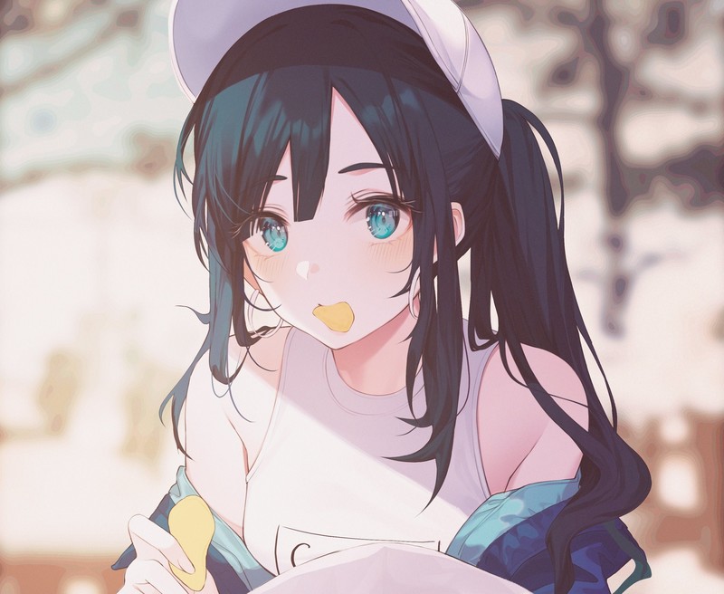 二次元长发少女壁纸合集