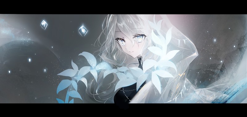 这款二次元少女数字肖像壁纸合集