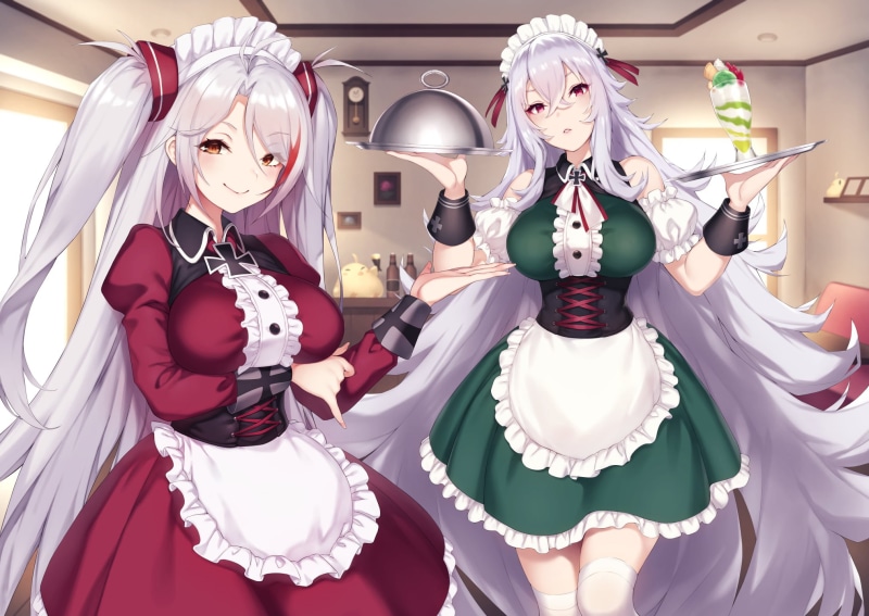 碧蓝航线美少女女仆壁纸合集
