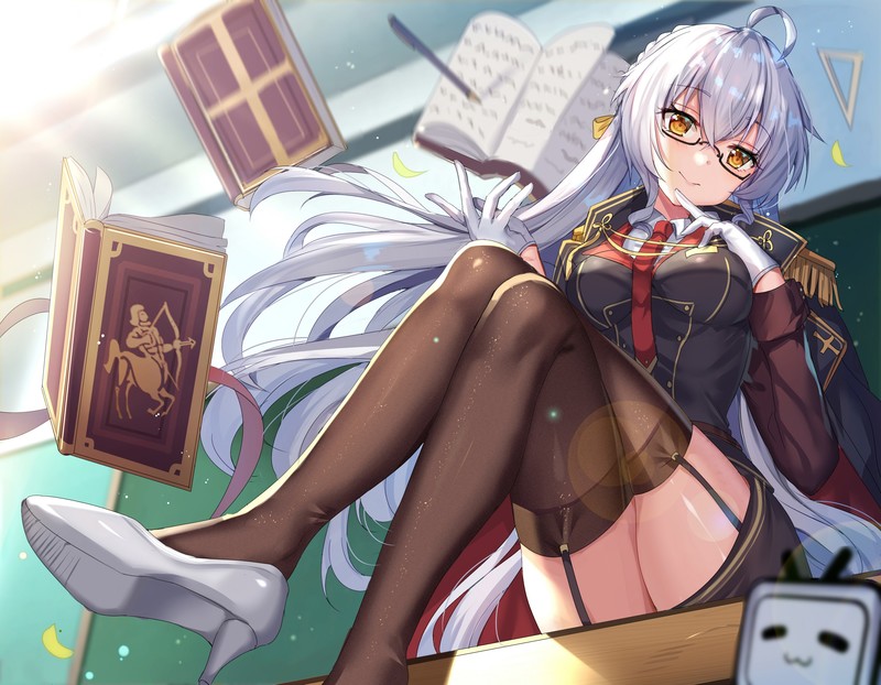 动漫女老师长腿壁纸合集