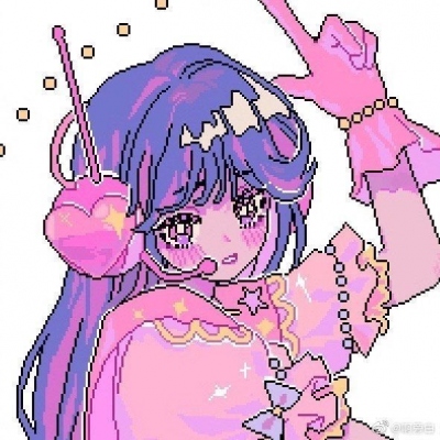 9张像素风二次元女生头像，快存起来当头像