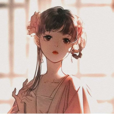 9张质感拉满的小众动漫女生头像，干净又耐看