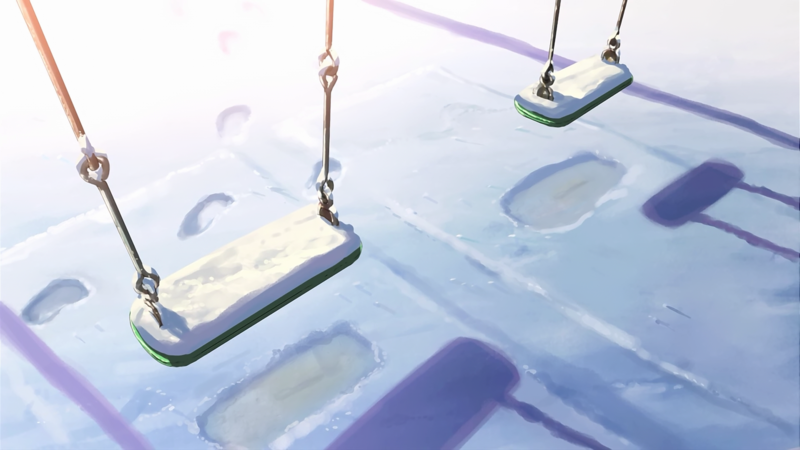 秒速五厘米 秋千 动漫高清壁纸