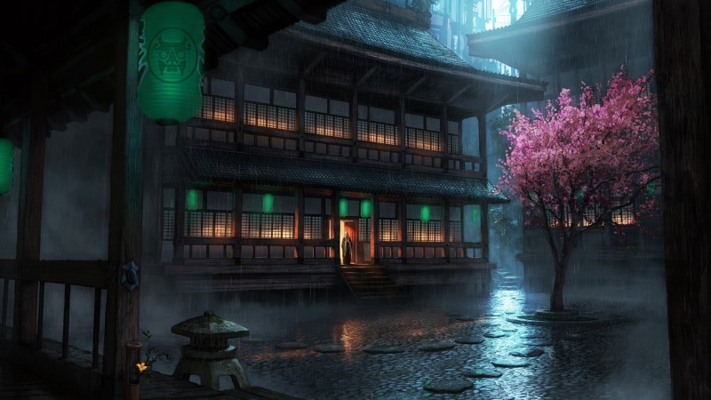 超绝！这套都市动漫风家居建筑壁纸太绝了
