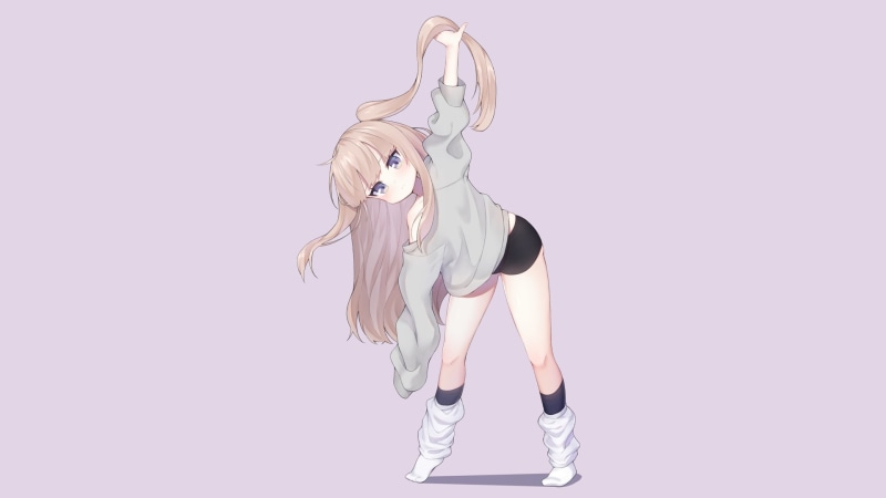 多款动漫少女简约壁纸合集