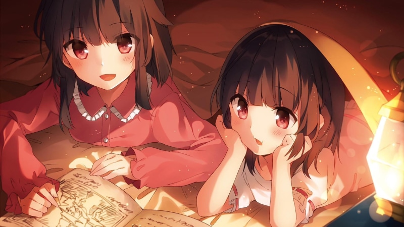 惠惠高清壁纸分享！来自美好世界献上祝福的萌系插画