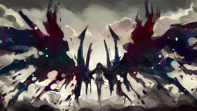 《魔法少女小圆高清壁纸合集 近景建筑背景细节拉满》