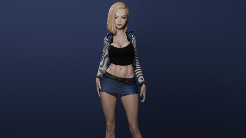 龙珠18号绝美3D壁纸合集