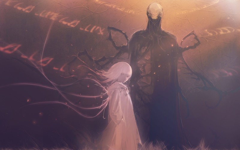 白发兽耳娘壁纸合集 画师Huke出品