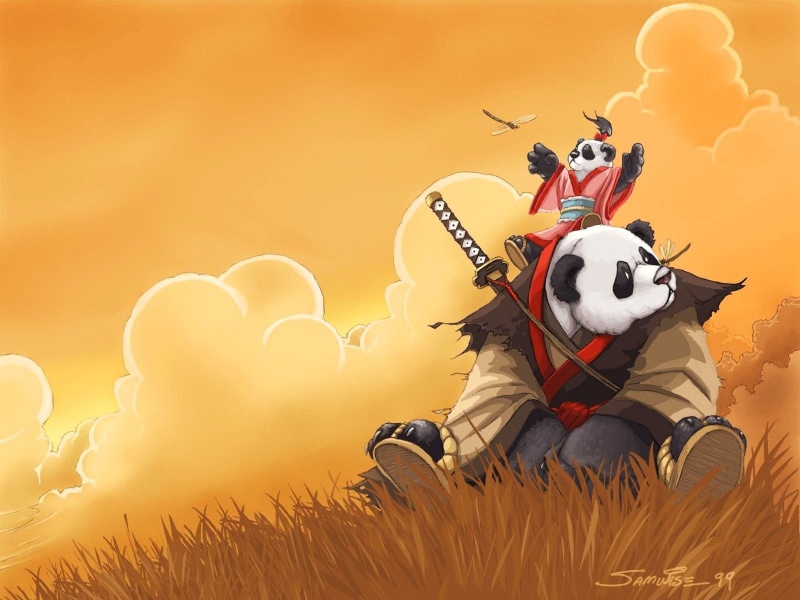 绝绝子！这套魔兽动漫壁纸直接戳中xp