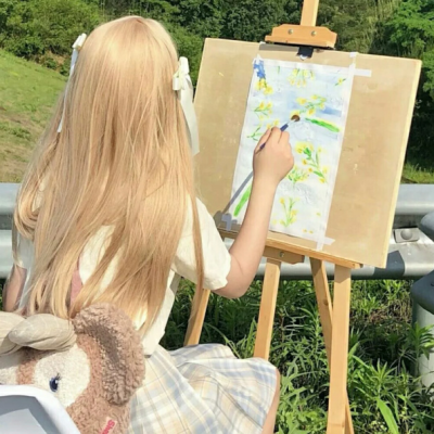 20张森系真人女生治愈风仙气头像合集