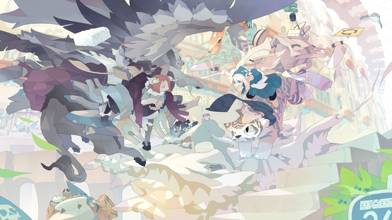 绝美的二次元原创角色壁纸合集