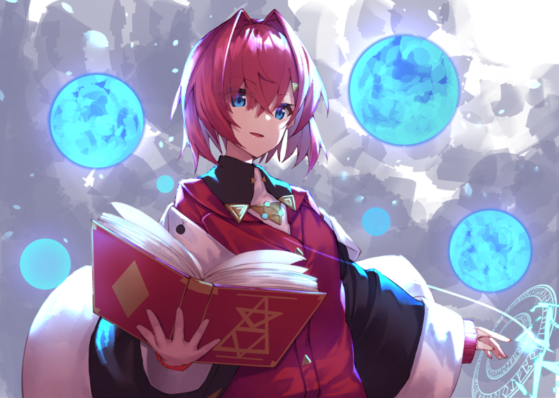 绝美青色调二次元壁纸合集