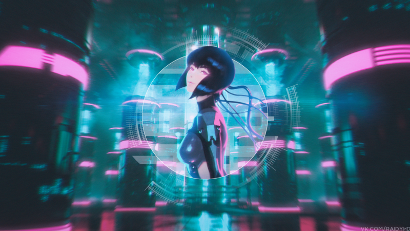 攻壳机动队赛博朋克少女壁纸合集