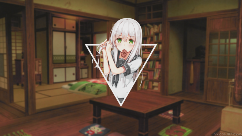 日本二次元少女画中画壁纸合集